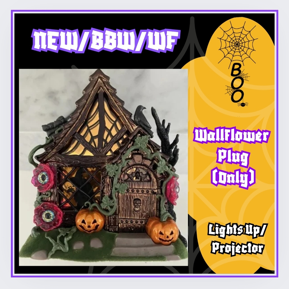 🔥WITCHES COTTAGE NIGHTLIGHT & PROJECTOR ONLY🪦☠🎃